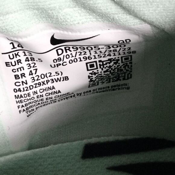 Nike Air Zoom Maxfly Mint Foam Green Track Spikes Shoes DR9905-300 Men's Size 14 - Picture 7 of 7